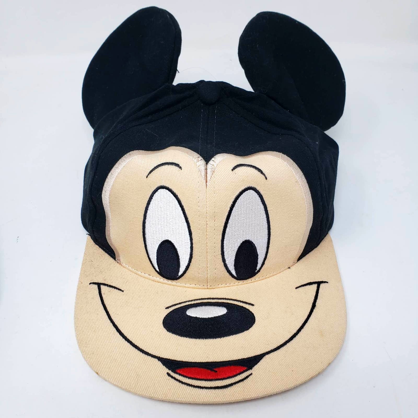 New Disney Mickey Ears Snapback Cap Hat